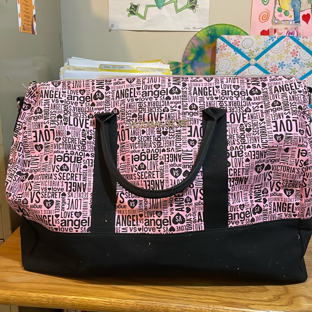 Victoria Secret Canvas Duffle